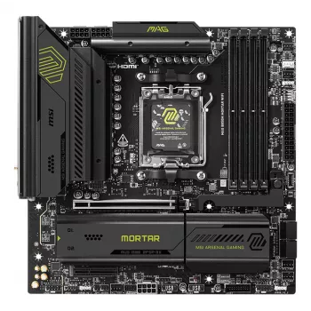 MSI MAG B850M MORTAR WIFI emolevy AMD B850 kanta AM5 micro ATX
