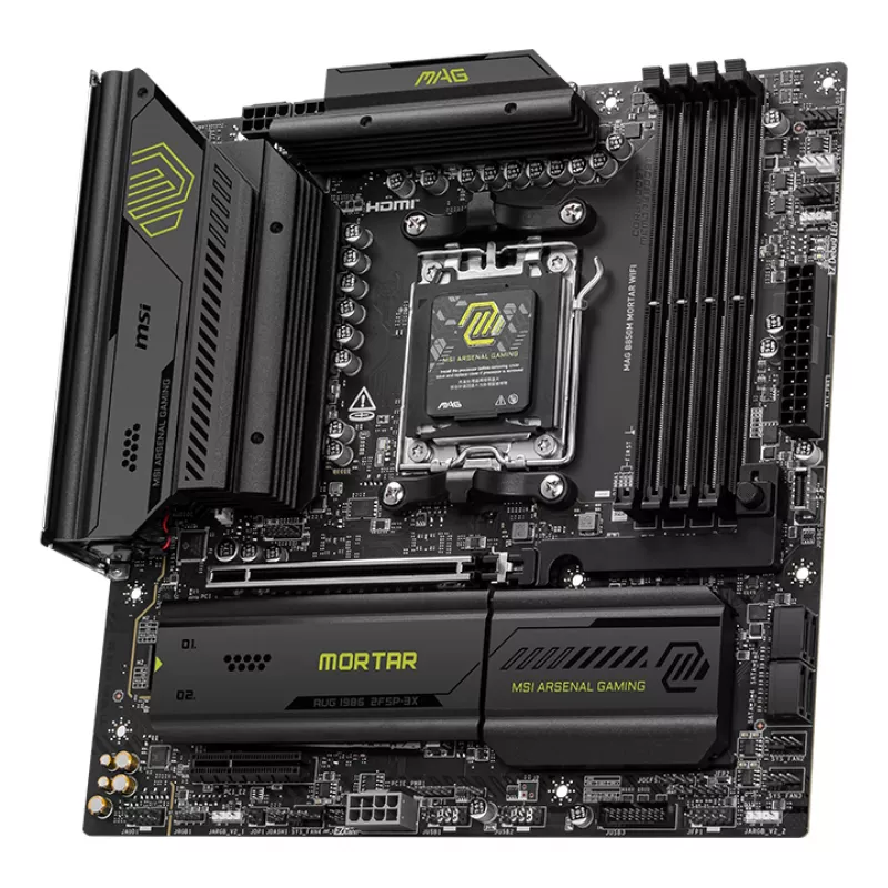 MSI MAG B850M MORTAR WIFI emolevy AMD B850 kanta AM5 micro ATX