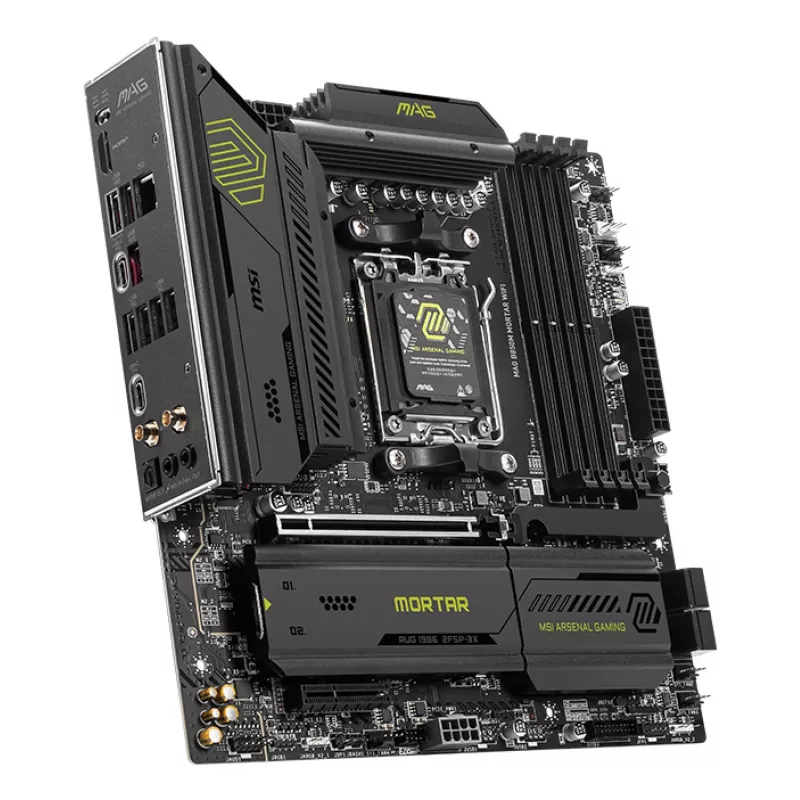 MSI MAG B850M MORTAR WIFI emolevy AMD B850 kanta AM5 micro ATX
