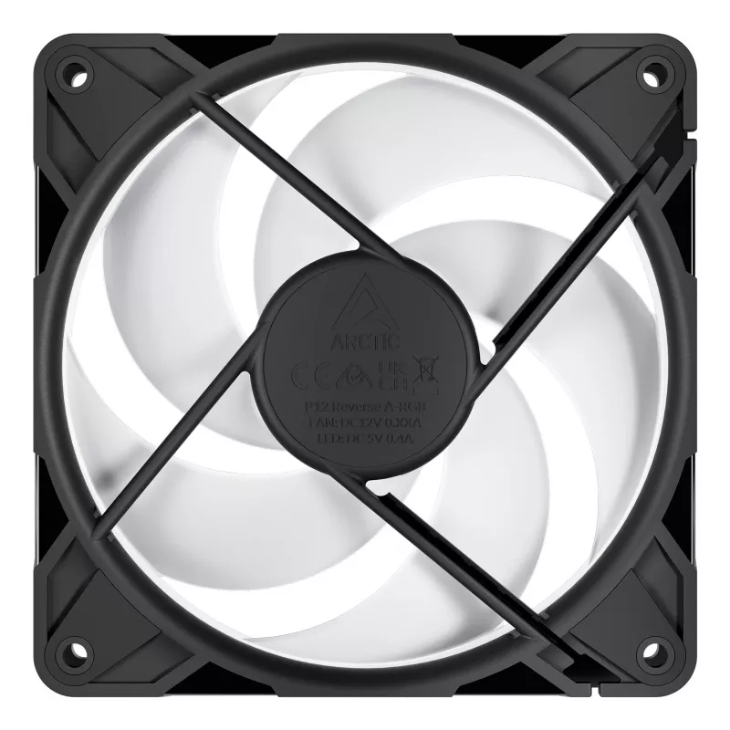 ARCTIC Freezer P12 Pro Reverse A-RGB - 3 kpl:n pakkaus kotelotuuletin 12 cm musta 3 kpl