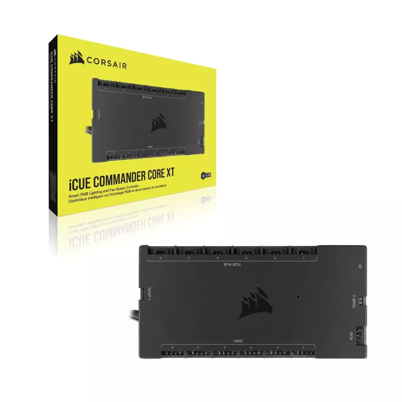 Tuuletinnopeudensäädin Corsair iCUE Commander Core XT