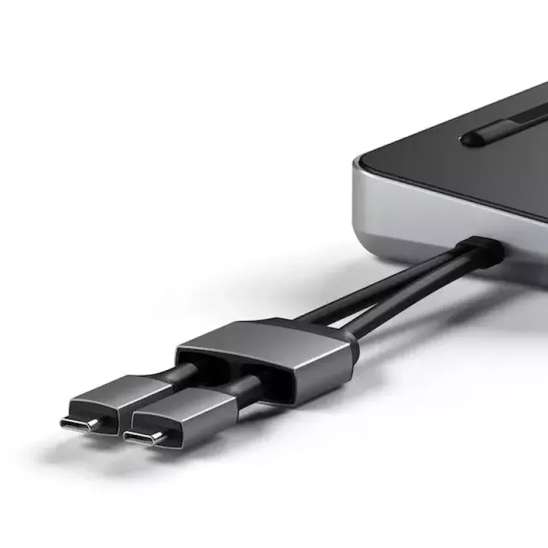 Satechi ST-DDSM tallennuskotelo M.2 USB-käyttöinen 10 Gbit/s