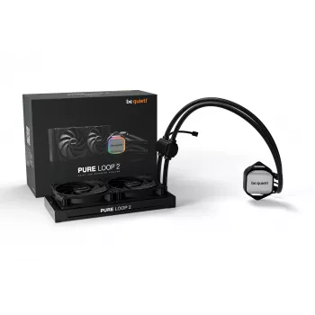 be quiet! Pure Loop 2 | 240mm prosessorin All-in-One-nestekkühler 12 cm musta 1 kpl