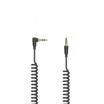 Audiokaapeli Hama Flexi-ohut 1,5m 3,5mm pistoke-pistoke musta