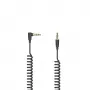 Audiokaapeli Hama Flexi-ohut 1,5m 3,5mm pistoke-pistoke musta