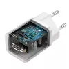 Baseus Super Si sisälaturi valkoinen pikalataus 12V 1xUSB-C