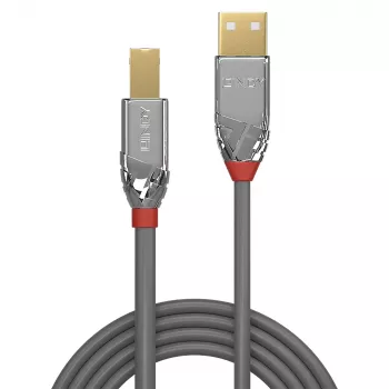 Lindy 2 m USB 2.0 Type-A–B-kaapeli, Cromo Line