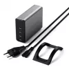 Satechi ST-UC165GM-EU yleispikalaturi 165 W 4× USB Type-C
