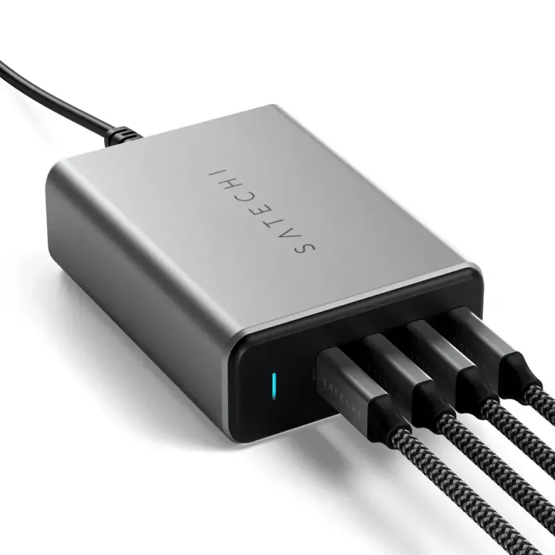 Satechi ST-UC165GM-EU yleispikalaturi 165 W 4× USB Type-C