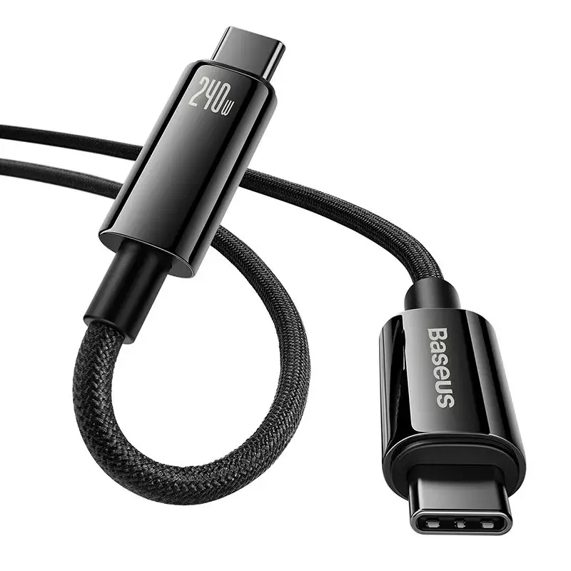 USB-kaapeli Baseus TngstnGld ŞrjKbl Type-C–C 240W 2m
