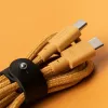 Native Union Belt Cable USB-C – USB-C -kaapeli, 1,2 m, Kraft
