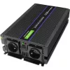 Jännitemuunnin QOLTEC Monolith 4000 MS Wave 12V – 230V 2000/4000W USB:lla