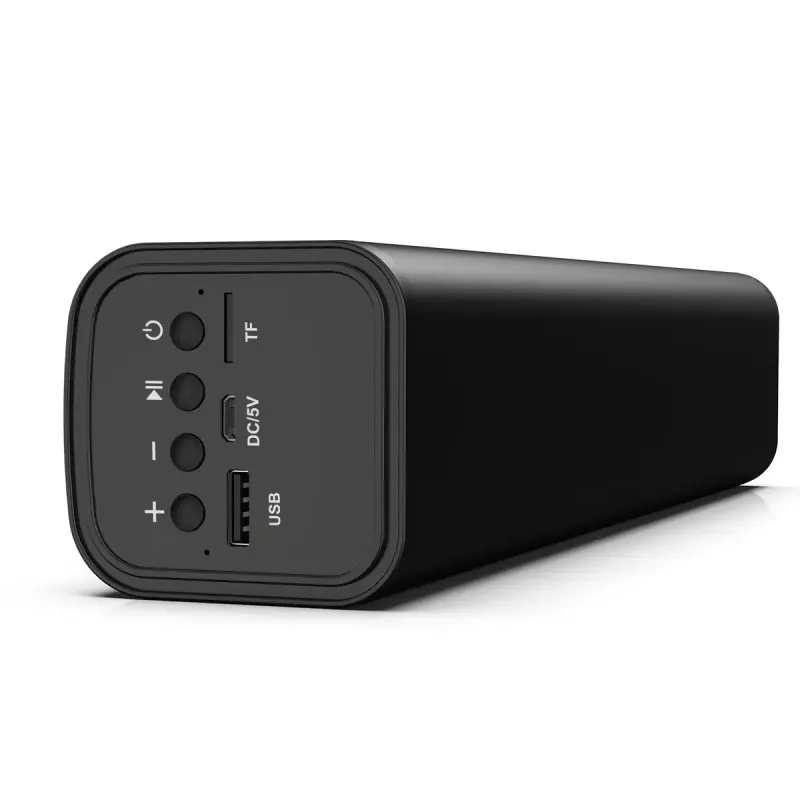 Kannettava Bluetooth-kaiutin Adler AD 1191 5W, langaton, kompakti, musta