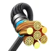 USB-C–2× USB-C-kaapeli Joyroom SA21-1T2 100W 1,5m (musta)