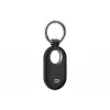 Samsung EF-PT560CBEGWW silikonikotelo Galaxy SmartTag2:lle karabiinirenkaalla, musta