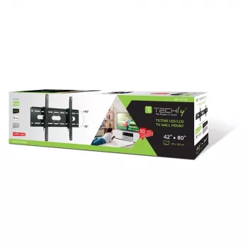 Techly kallistettava seinäteline TV LED LCD 42-80