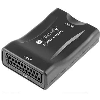 Techly IDATA SCART-HDMI3 videosignaalimuunnin 1920 x 1080 pikseliä