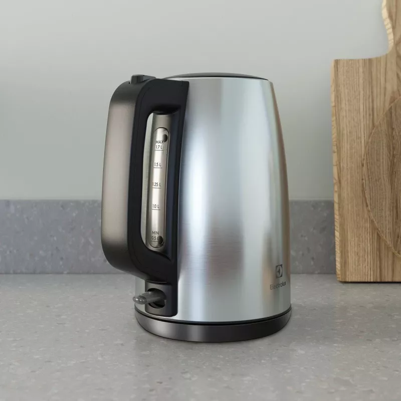 Electrolux E3K1-3ST vedenkeitin 1,7 L 2200 W ruostumaton teräs