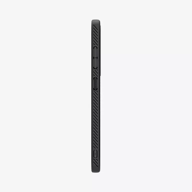 Suojakotelo Spigen Galaxy S25 Liquid Air mattamusta monokromaattinen