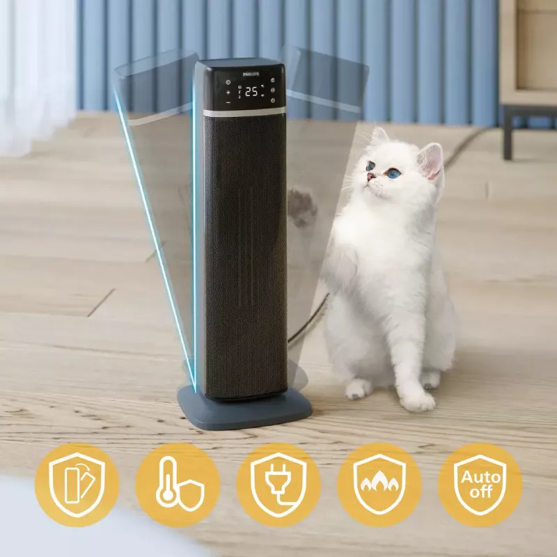 Philips 5000 Series Smart Tower keraaminen lämpöpuhallin