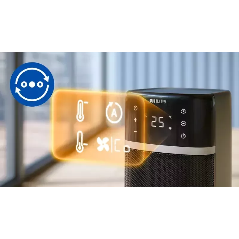 Philips 5000 Series Smart Tower keraaminen lämpöpuhallin
