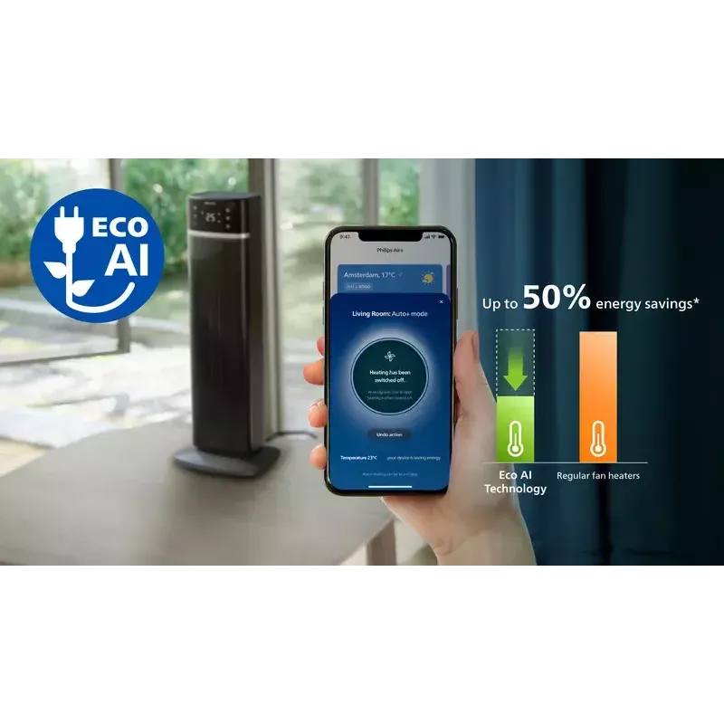 Philips 5000 Series Smart Tower keraaminen lämpöpuhallin