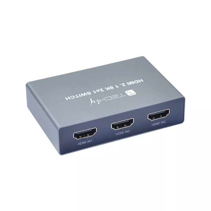 Videoswitch Techly IDATA HDMI-2138KT HDMI 60Hz 2m