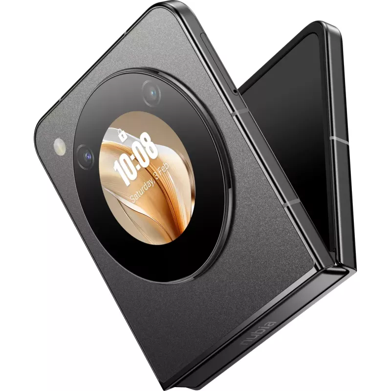 Älypuhelin Nubia Flip 5G 6,9 inch 8 GB 256 GB musta