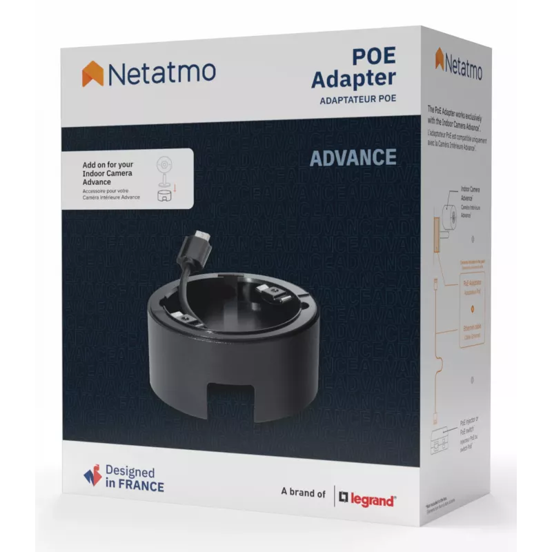 Netatmo NPC-POE-B valvontakamera tarvike PoE-sovitin