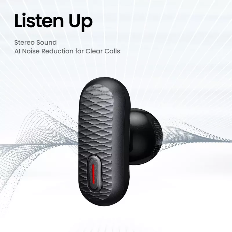 Amazfit Up kuulokkeet langattomat in-ear puhelut/musiikki USB Type-C Bluetooth musta