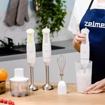 Sauvasekoitin Zelmer ZHB4562L valkoinen keltainen