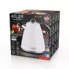 Adler AD 1343 sähkökattila, 1,5 l, 1850 W, ruostumaton teräs, Strix, valkoinen