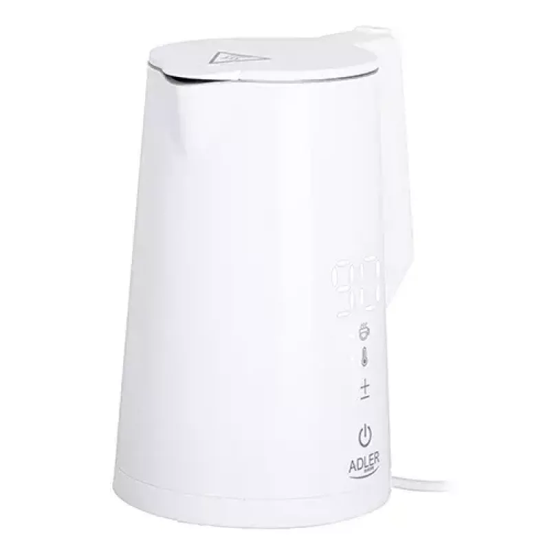 Sähköinen vedenkeitin Adler 1,7 l 1850 W valkoinen