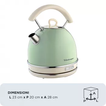 Vedenkeitin ARIETE Vintage A2877/04 vaaleanvihreä