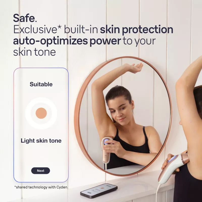 Braun Silk-Expert Pro IPL PL7253 Intense Pulsed Light (IPL) ruusukulta, valkoinen