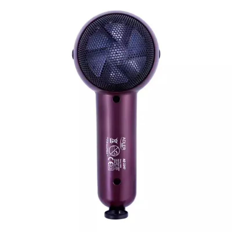 Adler AD 2247 hiustenkuivaaja 1400 W violetti
