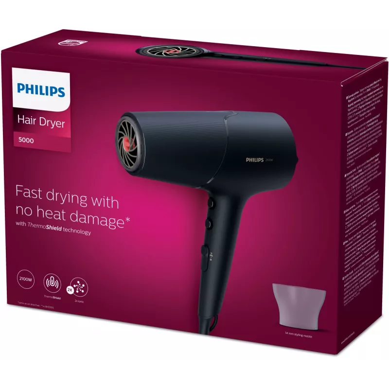 Philips 5000 series BHD504/00 hiustenkuivaaja 2100 W harmaa