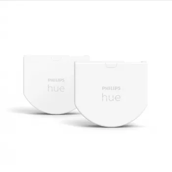 Philips Hue seinäkytkinmoduuli 2 kpl:n pakkaus, langaton, valkoinen, IP20, muovi, IP20, III
