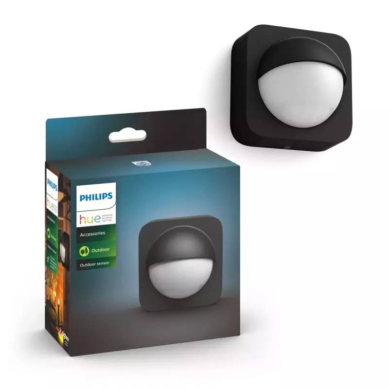 Philips Hue liiketunnistin ulkokäyttöön, ZigBee, musta, 929003067401