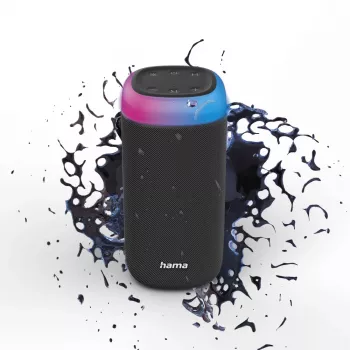 Hama Shine 2.0 stereo kannettava kaiutin musta 30 W