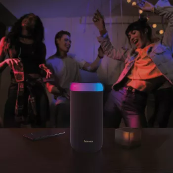 Hama Shine 2.0 stereo kannettava kaiutin musta 30 W