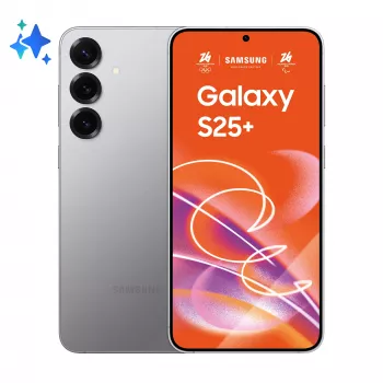 Samsung Galaxy S25+ älypuhelin, 12GB/256GB, 6,7 tuumaa, Silver Shadow