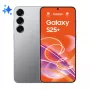 Samsung Galaxy S25+ älypuhelin, 12GB/256GB, 6,7 tuumaa, Silver Shadow
