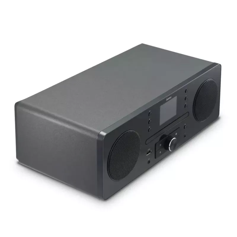 Hama DIR1570CBT musta, harmaa kannettava CD-soitin