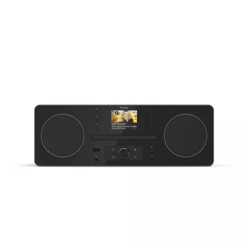 Hama DIR1570CBT musta, harmaa kannettava CD-soitin