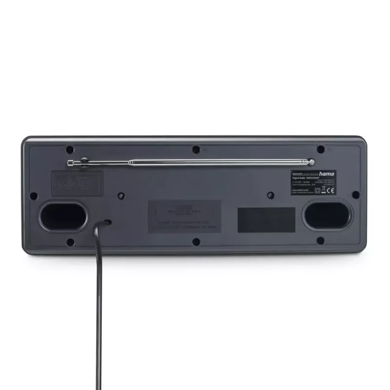 Hama DIR1570CBT musta, harmaa kannettava CD-soitin