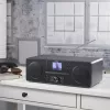 Hama DIR1570CBT musta, harmaa kannettava CD-soitin