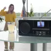 Hama DIR1570CBT musta, harmaa kannettava CD-soitin