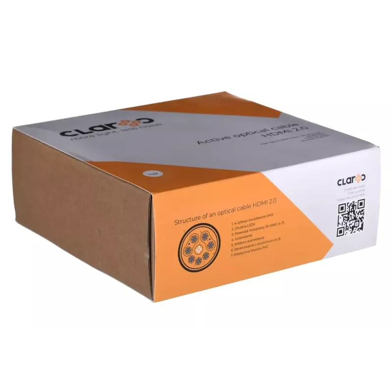 HDMI-kaapeli claroc FEN-HDMI-20-10M — 10,0 m, 4K@60Hz