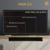 HDMI-kaapeli claroc FEN-HDMI-20-20M 4K@60Hz, pituus 20,0 m